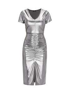 Faina Женское платье серебристого цвета