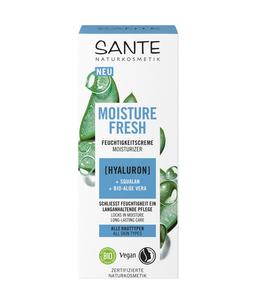 Крем для лица Sante Moisture Fresh Feuchtigkeitscreme mit Hyaluron, Squalan & Bio-Aloe Vera, 50 ml