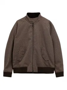 Куртка на молнии X Barbour Porton Baracuta, коричневый
