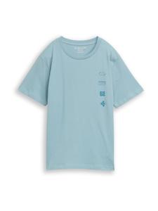 TOM TAILOR Футболка в синем, светло-голубом