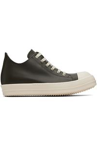 Rick Owens Хаки конкордианс низкие кроссовки