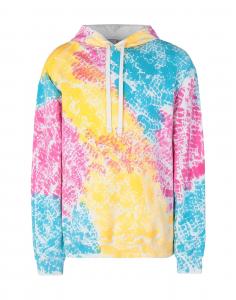 Толстовка Organic Cotton Tie-Dye Hoodie 8 By Yoox, желтый