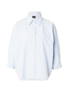 Блуза BOSS Belenta, светло-синий