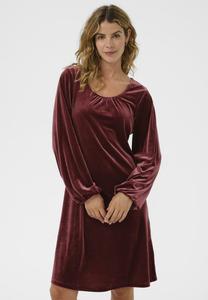 Платье Cream CRFROSTY LS DRESS, Zinfandel/Dark Red