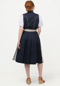 Широкая юбка в сборку SWEETHEART Ulla Popken, темно-синий
