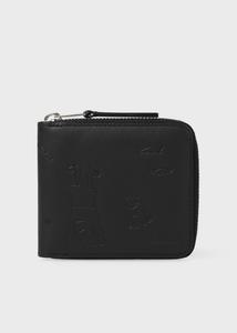 Складной кошелек Doodle Paul Smith, цвет Black