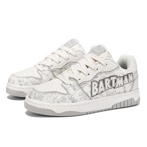 The Simpsons Кроссовки Unisex Low Top Белый Синий/Бежевый Абрикос/Яблочно-Зеленый/Конфетный Павлин/Хаки Серый/Помидор с Яйцом/Авокадо Зеленый - Бежевый Абрикос, цвет Beige Apricot