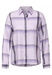 Рубашка CECIL Blouse, цвет light purple/dark purple