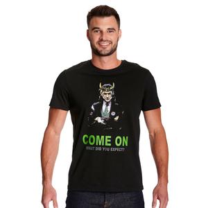 Локи - Футболка Давай черная