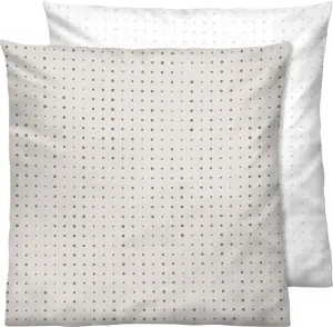 Чехол на подушку Biberna "Mix & Match", (1 шт.), можно комбинировать индивидуально 40х40 см, цвет beige/Punkte