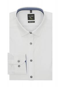 Нет. Рубашка Six Business, супероблегающий крой, для мужчин OLYMP, цвет Marine