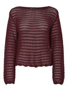 Свитер Pieces, коричневый