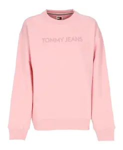 Легкая толстовка с круглым вырезом, балетного цвета. Tommy Hilfiger, розовый