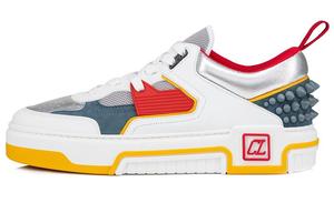 CL Astroloubi Кроссовки для скейтбординга мужские белые желтые Christian Louboutin