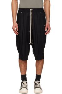 Шорты Temple Bela Pods Rick Owens, черный