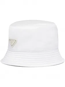 Панама с логотипом Prada, белый