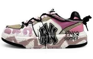 MLB Кроссовки для скейтбординга Chunky Liner с высокой износостойкостью, розовые, белые, унисекс