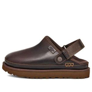 Тапочки goldenstar clog leather regen Ugg, коричневый