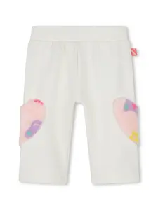 Спортивные брюки с аппликацией Billieblush, белый