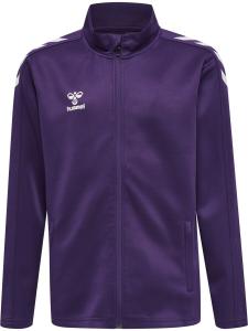 Свитер с капюшоном на молнии Hummel Athletic Zip-Up Hoodie Core Xk Poly, темно-фиолетовый