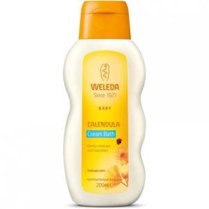 Weleda Baby Bath Крем для детской ванночки с календулой и шампунь 200 мл