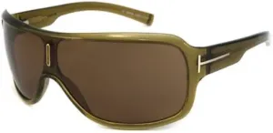 Солнцезащитные очки Tom Ford TF99 348, оправа цвета «трапециевидный зеленый», размер 00-00-000