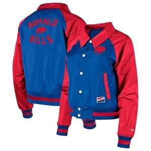 Женская куртка Buffalo Bills Coaches Raglan на молнии New Era