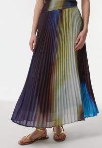 Юбка макси Pleated skirt Leem, мультиколор
