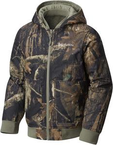 Двусторонняя куртка Columbia Boys Evergreen Ridge, Timberwolf, Cypress Heather