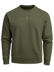 Толстовка Neverless Spiritual Awareness, зеленый