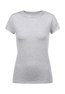 Майка из чистого хлопка с коротким рукавом и круглым вырезом Mey, серый