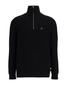 Свитер CHASIN' Oliver Half Zip, черный