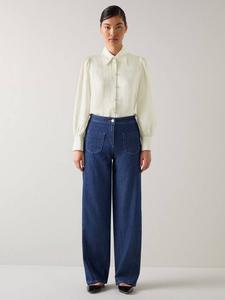 Сорочка с пуговицами от Sonya Jewel L.K.Bennett, Cream