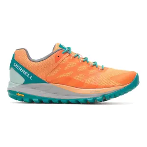 Женские кроссовки для трейлраннинга Antora 2 Merrell, оранжевый/зеленый