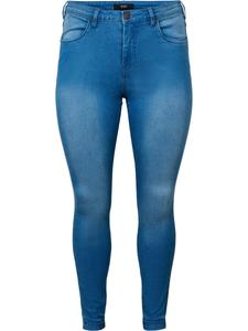 Узкие джинсы Zizzi Amy, светло-синий