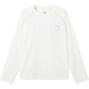 Футболка унисекс с круглым вырезом тонкая PUMA, raw белый