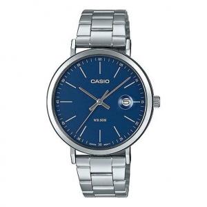 Часы CASIO Male DRESS Japan / South Korea Fashion Sports Blue Analog, синий