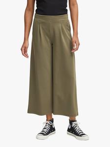 Укороченные широкие брюки кейт ICHI, цвет Kalamata