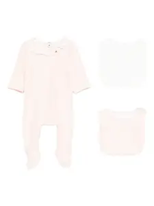 Комплект для новорожденного с логотипом Chloé Kids, розовый