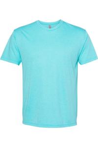 Футболка унисекс Triblend Next Level, цвет tahiti blue