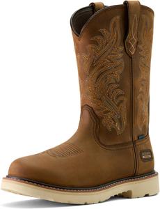 Мужские ботинки ARIAT Activator Argo с водонепроницаемой мембраной и круглым носком, коричневый