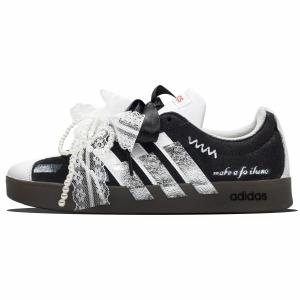 VL COURT 20 Udumbara Island Craft, Miao Yin Xuan Ying Износостойкие и легкие низкие скейтбордные кроссовки Adidas, черный белый