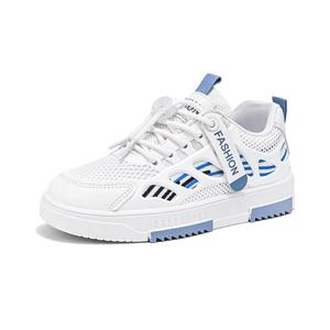 Детские скейтерские кроссовки Kids TONYBEAR, белый/синий