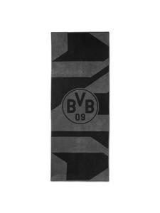 BVB Банное полотенце BVB серо-черное 70x180 см