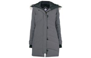 Женский пуховик Canada Goose, цвет graphite color