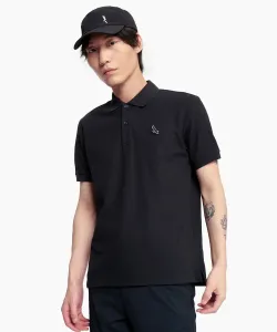 Футболка-поло с коротким рукавом из материала Coolmax с защитой от УФ-излучения, влагоотводящими свойствами и быстрым высыханием.