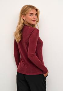 Блузка Kaffe KAOLGA GLITTER MESH, цвет deep wine