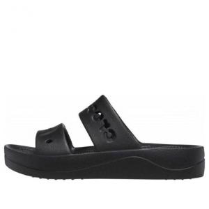 Тапочки Crocs Baya Platform Sandals 'Black' 208188-001, черный