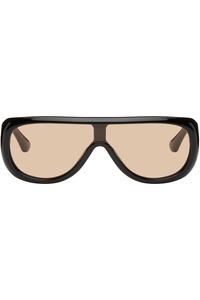 эксклюзивные черные солнцезащитные очки Sayf от Ssense Port Tanger, мультиколор