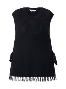 Черный жилет-свитер Angel of Style